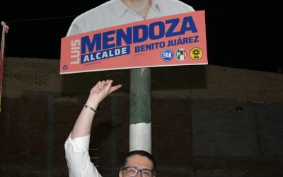 Vecinas y vecinos, con su apoyo seré el próximo alcalde de Benito Juárez, juntos vamos a construir una alcaldía más moderna, más segura e igualitaria, ese es mi compromiso: Luis Mendoza