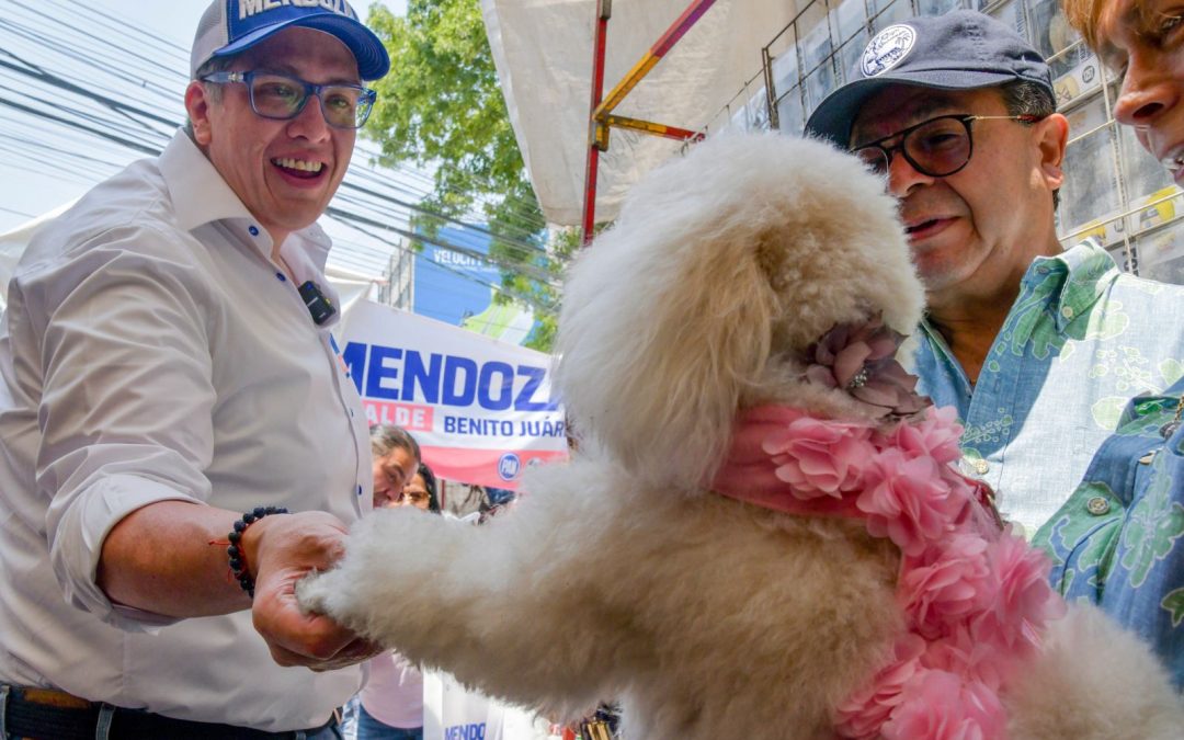 En la alcaldía Benito Juárez protegeremos a los animales de compañía como a nuestra familia: Luis Mendoza