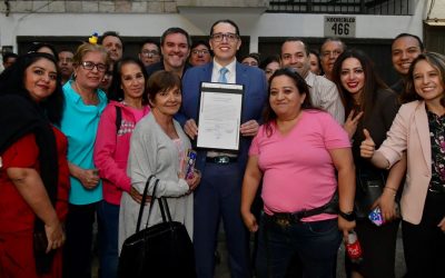 IECM reconoce triunfo de Luis Mendoza como alcalde electo de Benito Juárez, entrega Constancia de mayoría